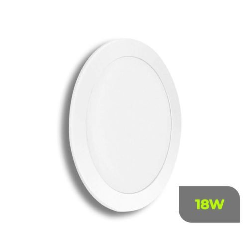 Arandela LED Embutir Redonda 18W 6500K 217x7,5 Lumanti2