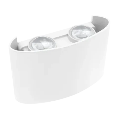Arandela LED sobrepor lentille 4LEDs 4W 6500K