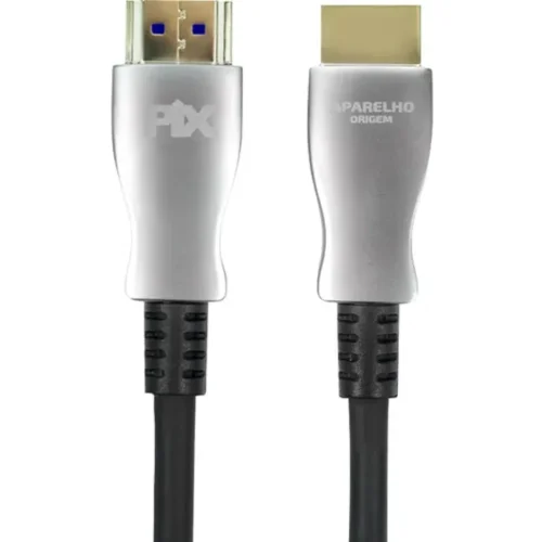 Cabo HDMI 2.1 PIX AFC 8K Fibra Óptica Ativa 15 Metros 48 Gbps1